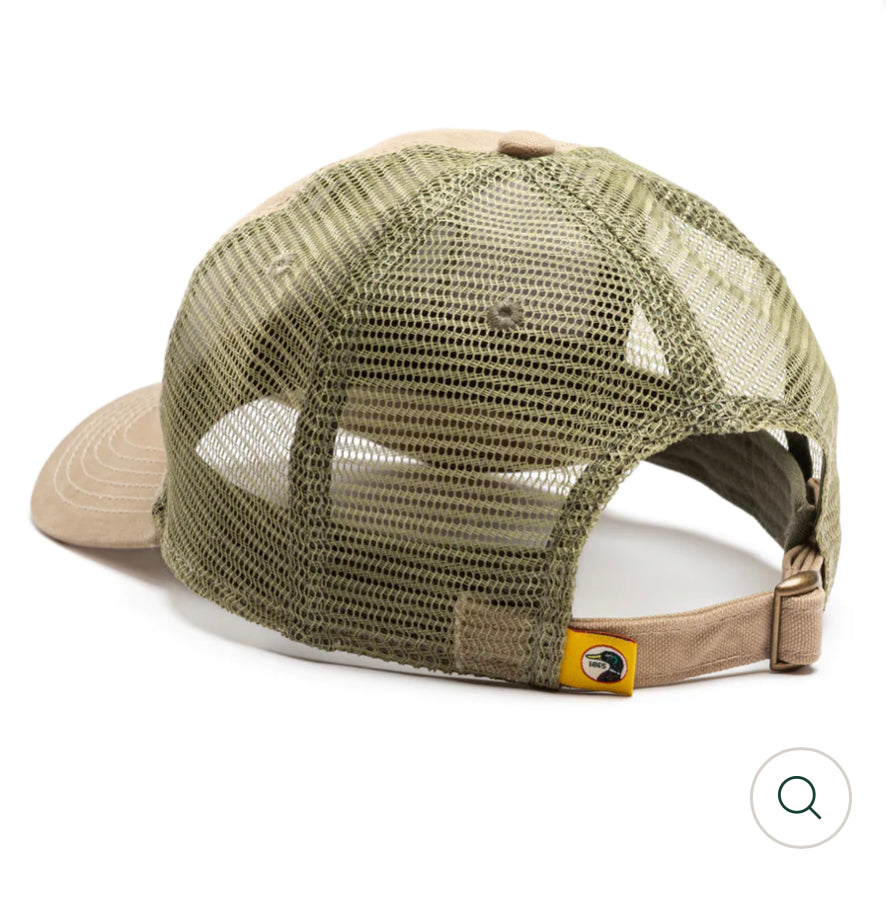 Sanforized Patch Trucker Hat - Khaki