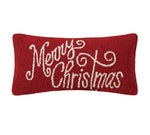 Merry Christmas Hook Pillow