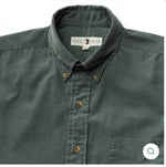 Whitman Corduroy Sport Shirt: Balsam Green