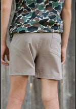 Youth Shorts - Cobblestone - Great Outdoors Pocket