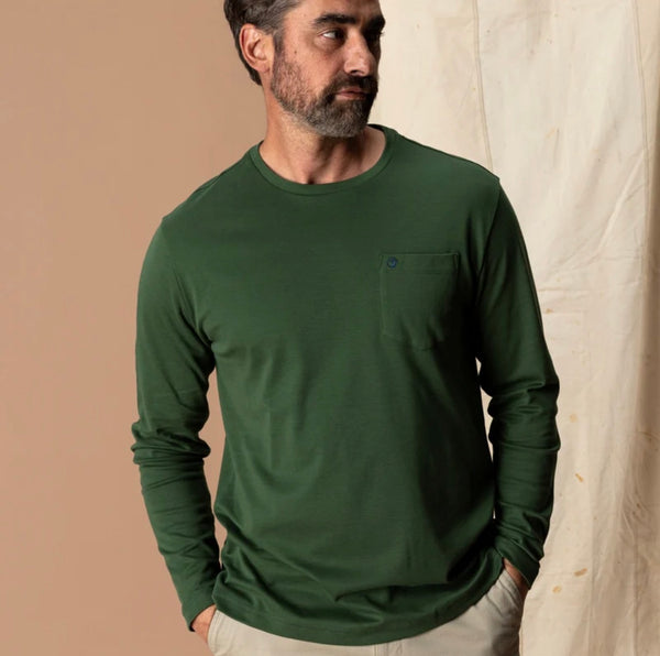 Tindale Pima Cotton Jersey T-Shirt - Pine Grove