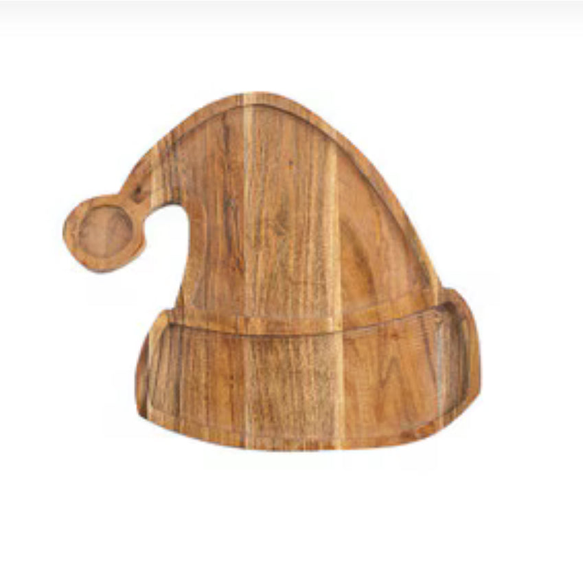 Santa Hat Serving Board