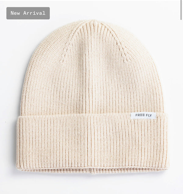 Knit Beanie: Stone