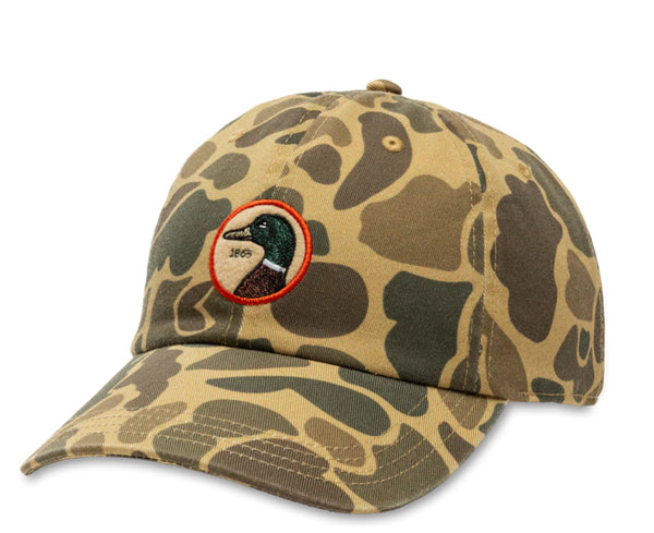 Circle Patch Twill Hat - Camo