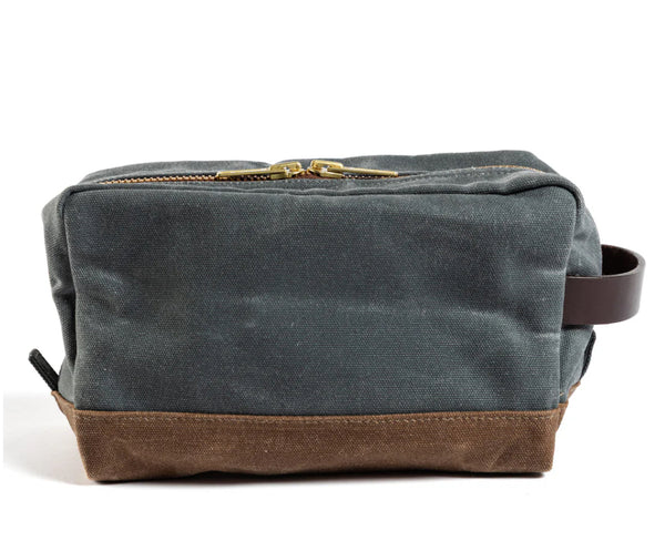 Waxed Canvas Dopp Kit