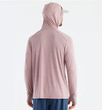 Men's Bamboo Shade Hoodie - Heather Adobe Red