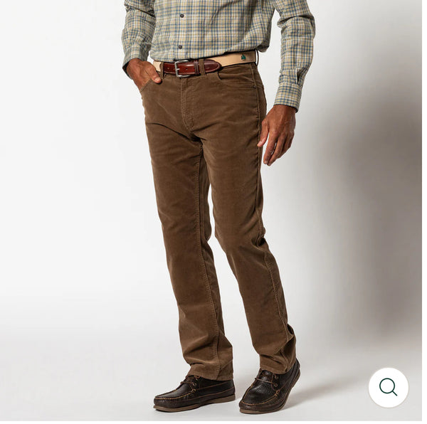 Holston Corduroy Five-Pocket - Dark Oak