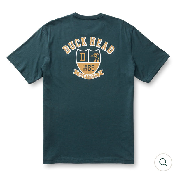 Gold School T-Shirt - Orion Blue