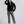 Women's Gridback Fleece Jacket: Black