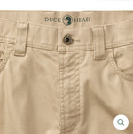 Twill Five-Pocket Briar Pant- Safari