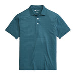 Hairline Stripe Performance Polo - Titan