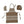Cotton Waffle Weave Child Apron w/ Stripes, Chef Hat & Oven Mitt