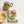 Hand-Painted Stoneware Lemon Shaped Juicer