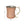 10 oz. Hammered Stainless Steel Mule Mug w/ Brass Handle