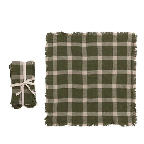 Viscose & Linen Yarn Dyed Napkins