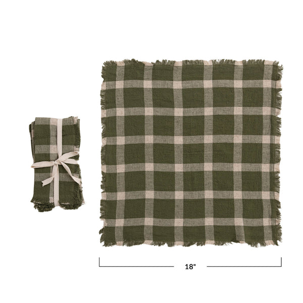 Viscose & Linen Yarn Dyed Napkins