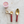 Enameled Aluminum Scoop, Red & Gold Finish