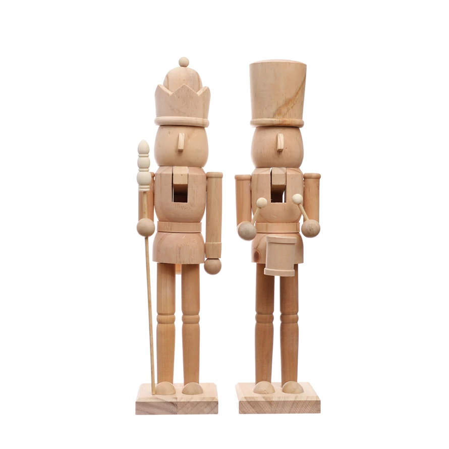 Wood Nutcracker, Natural