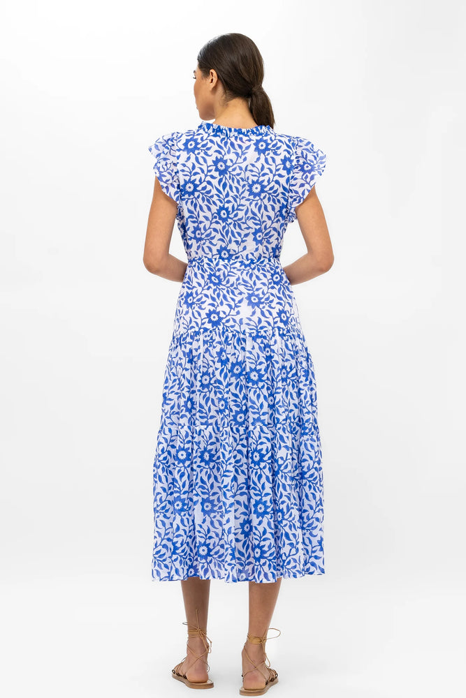 CINCHED FLIRTY MIDI- JAKARTA PERI