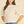 Striped Puff Sleeve Sweater Beige and Ivory
