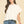 Ivory Button Down Cap Sleeve Sweater