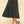 Black Silky Pleated Midi Skirt