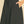 Black Silky Pleated Midi Skirt