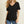 Black Classic V-Neck Tee