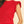 Red Ruffle Sleeve Open Knit Top