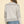 Light Grey Striped Drop-Shoulder Knit Sweater