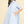 Light Blue Button Down Poplin Mini Dress