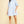 Light Blue Button Down Poplin Mini Dress