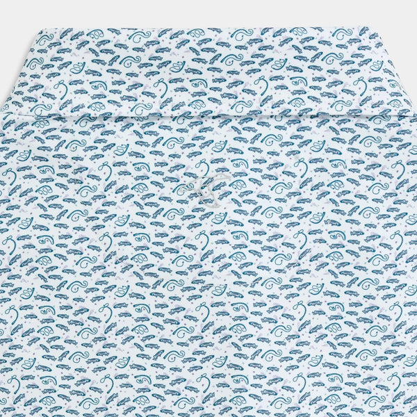 Cadet Catch and Release Printed Performance Polo