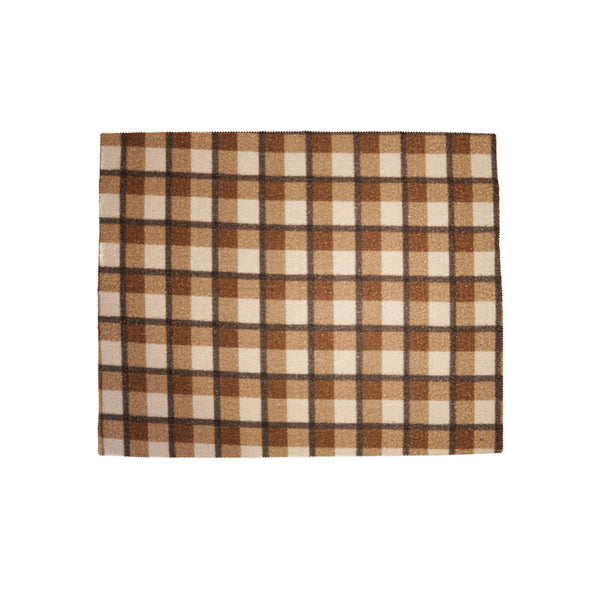 Fabric Faux Sherpa Throw