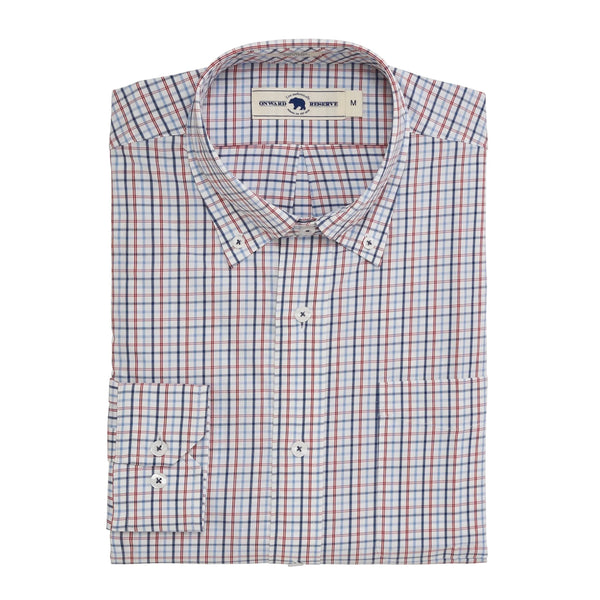 Hound Classic Fit Performance Shirt - Sundried Tomato