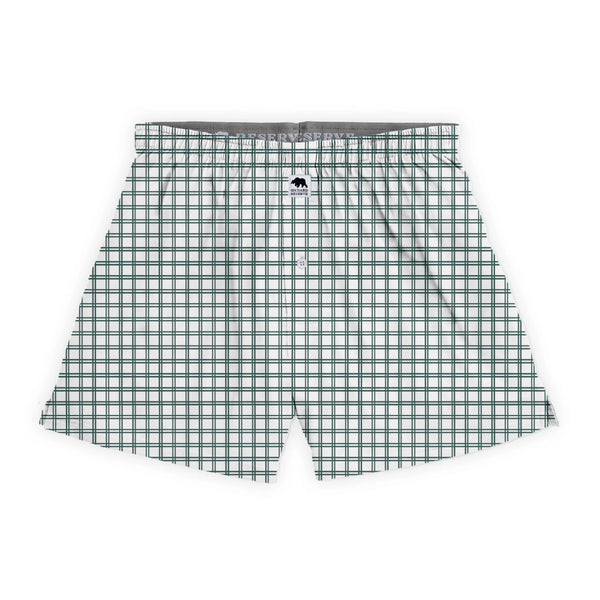 Tattersall Performance Boxer - Mallard Green