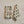 Stonewashed Cotton Printed Napkins w/ Christmas Tree Pattern