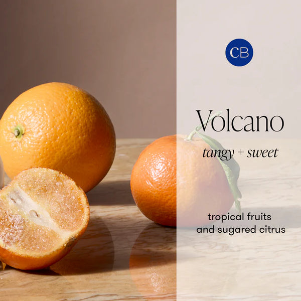 Autumn Glow Volcano White Signature Candle