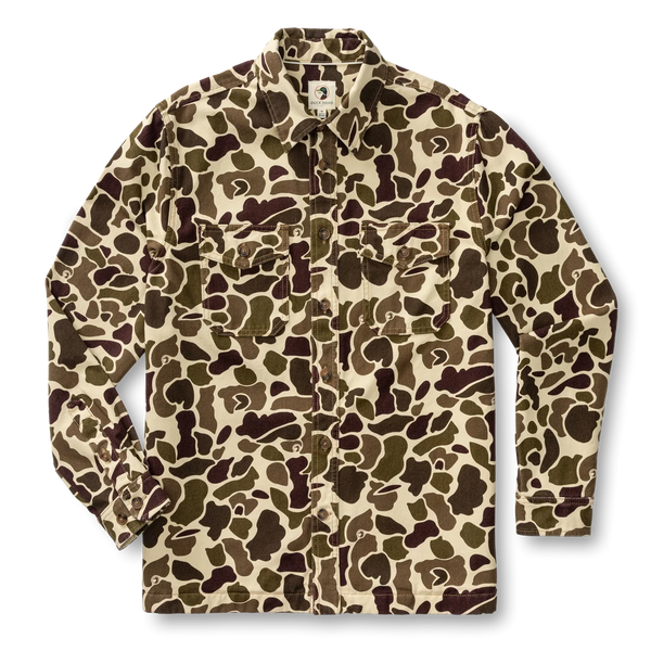 Vintage Camo Duck Canvas Jacket