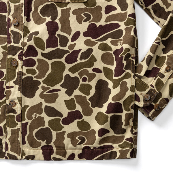 Vintage Camo Duck Canvas Jacket