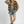 Olive Mix Patterned Sherpa Tie-Front Vest