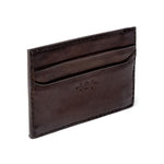 Benjamin Leather Front Pocket Wallet in Walnut
