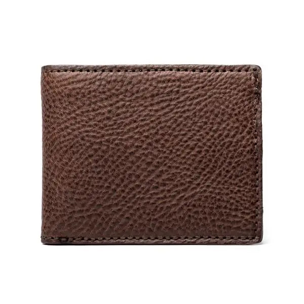 Campaign Leather Bifold Wallet in Smoke