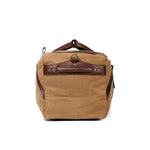 Campaign Waxed Canvas Large Duffle Bag - Smoke/Broke