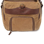 Campaign Waxed Canvas Large Duffle Bag - Smoke/Broke