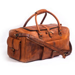 The Mahi Leather Duffle Bag- Travel Bags For Men