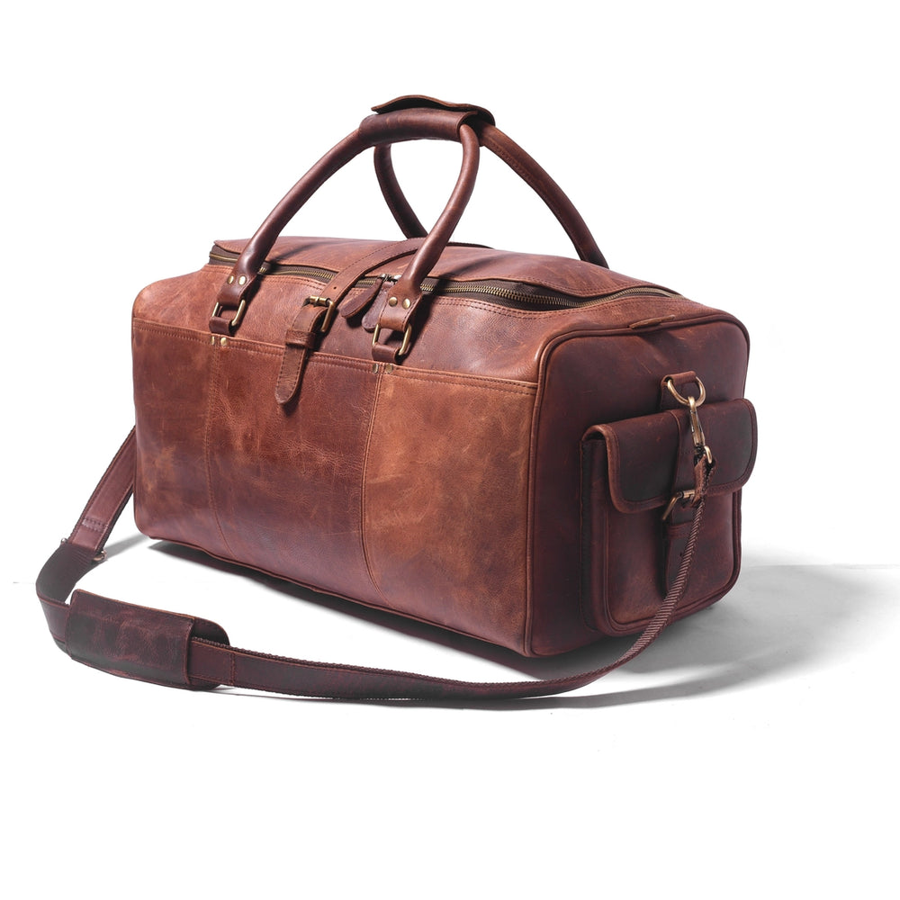 The Hendrix Leather Duffle Bag-Travel Bags For Men