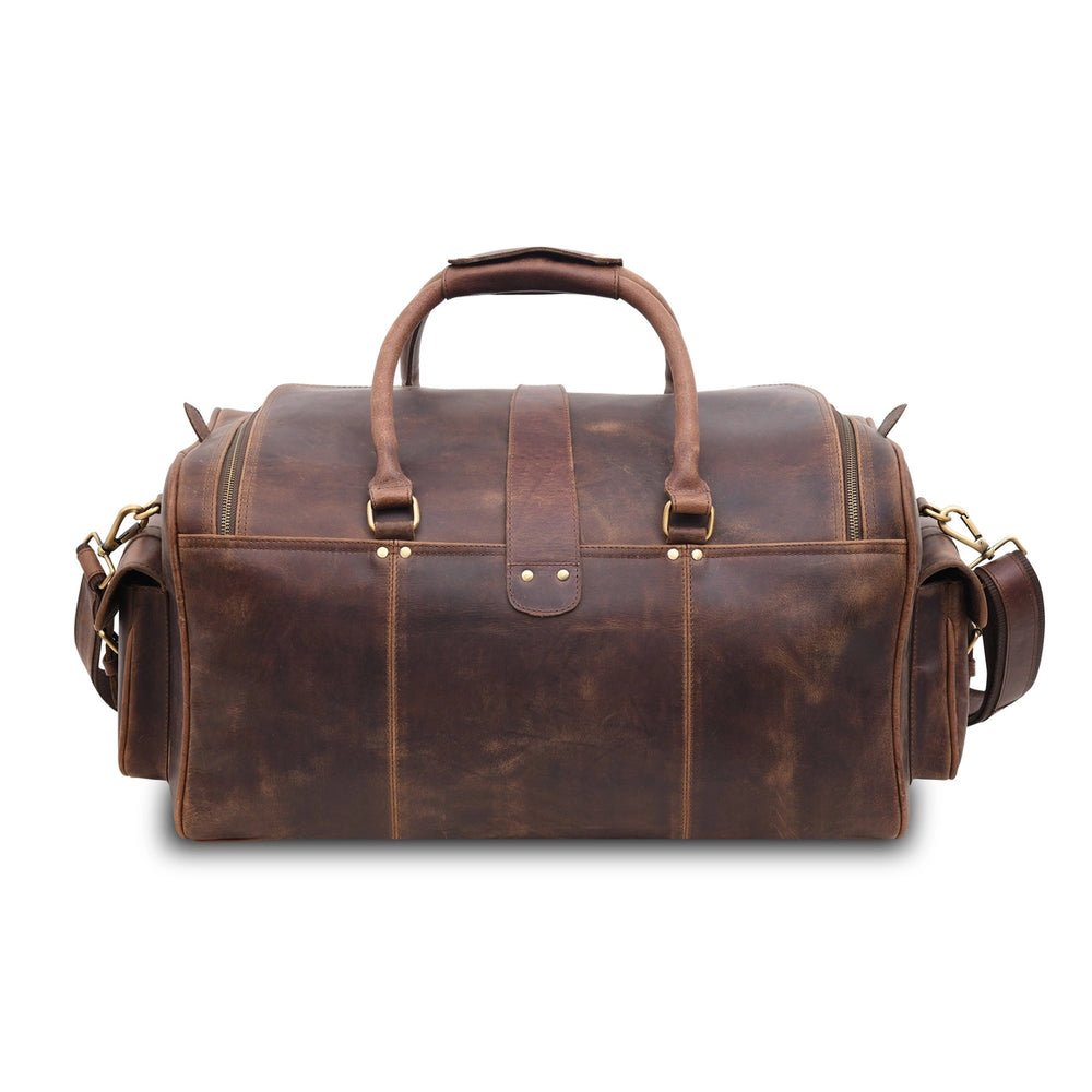 The Floyd Leather Duffle Bag- Bags For Men