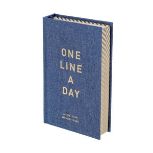Denim One Line A Day