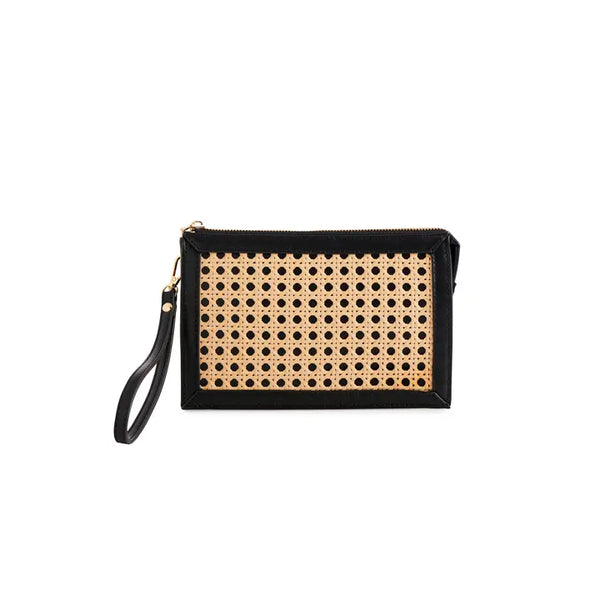 Soleil Wristlet: Black